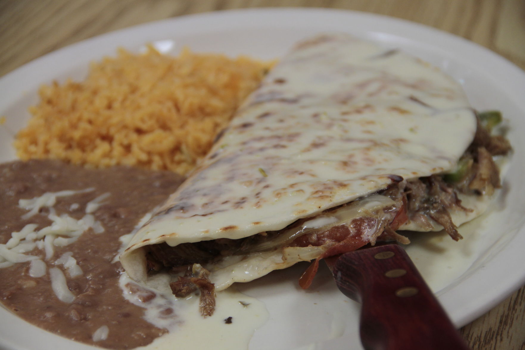 Quesadilla Carnitas from El Chaparral